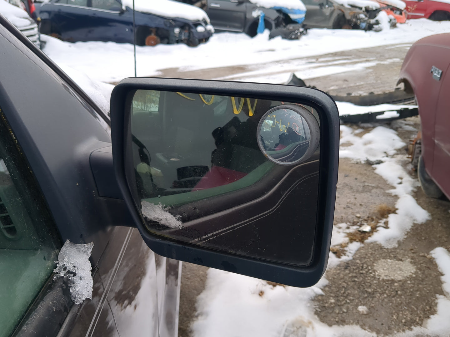 2004-2008 Ford F-150 Passenger Side View Mirror - Right Door Mirror OEM Used - Oemusedautoparts1.com