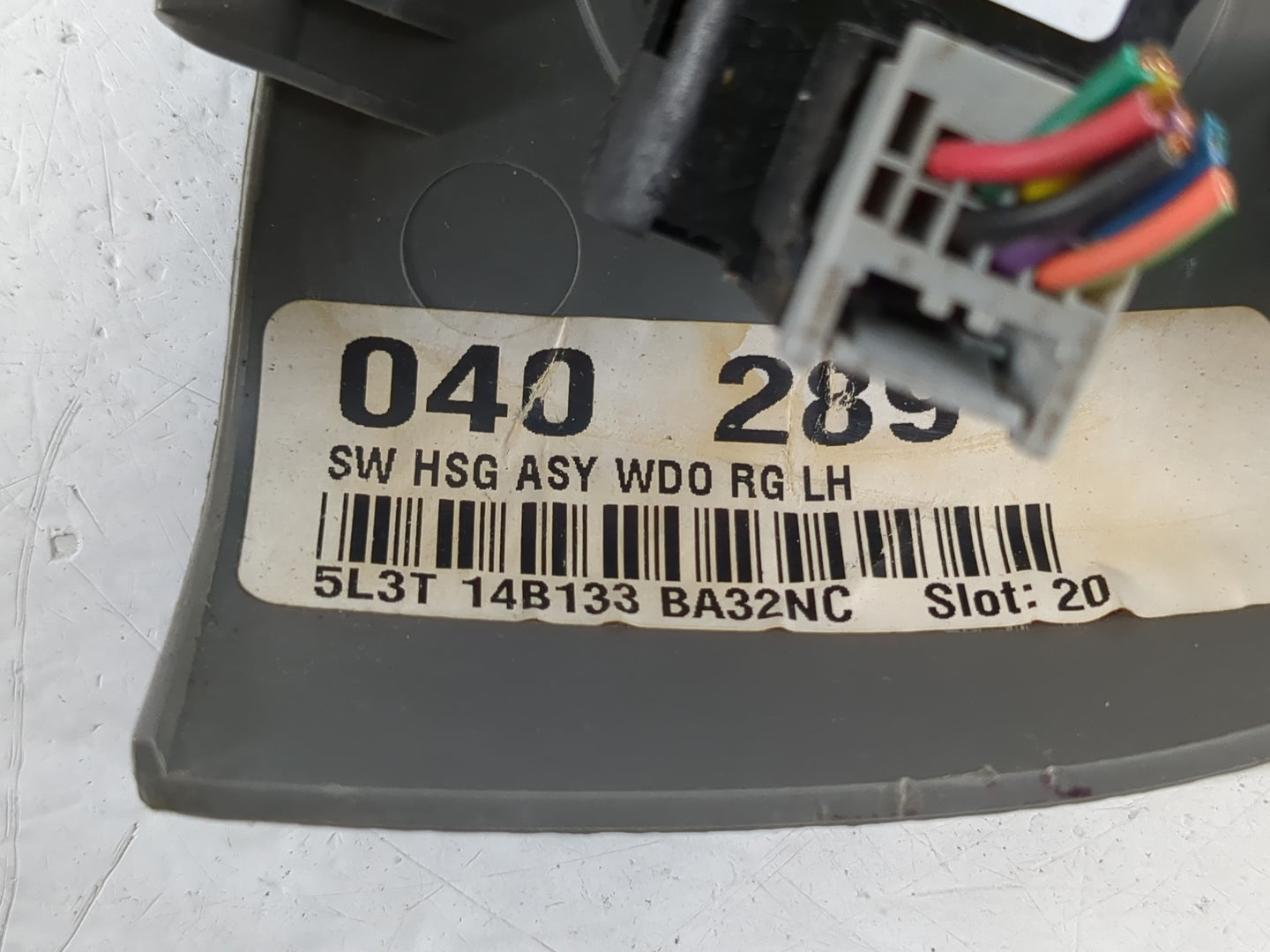2004-2008 Ford F-150 Master Power Window Switch Replacement Driver Side Left P/N:5L3T 14B133 BA32NC Fits OEM Used Auto Parts