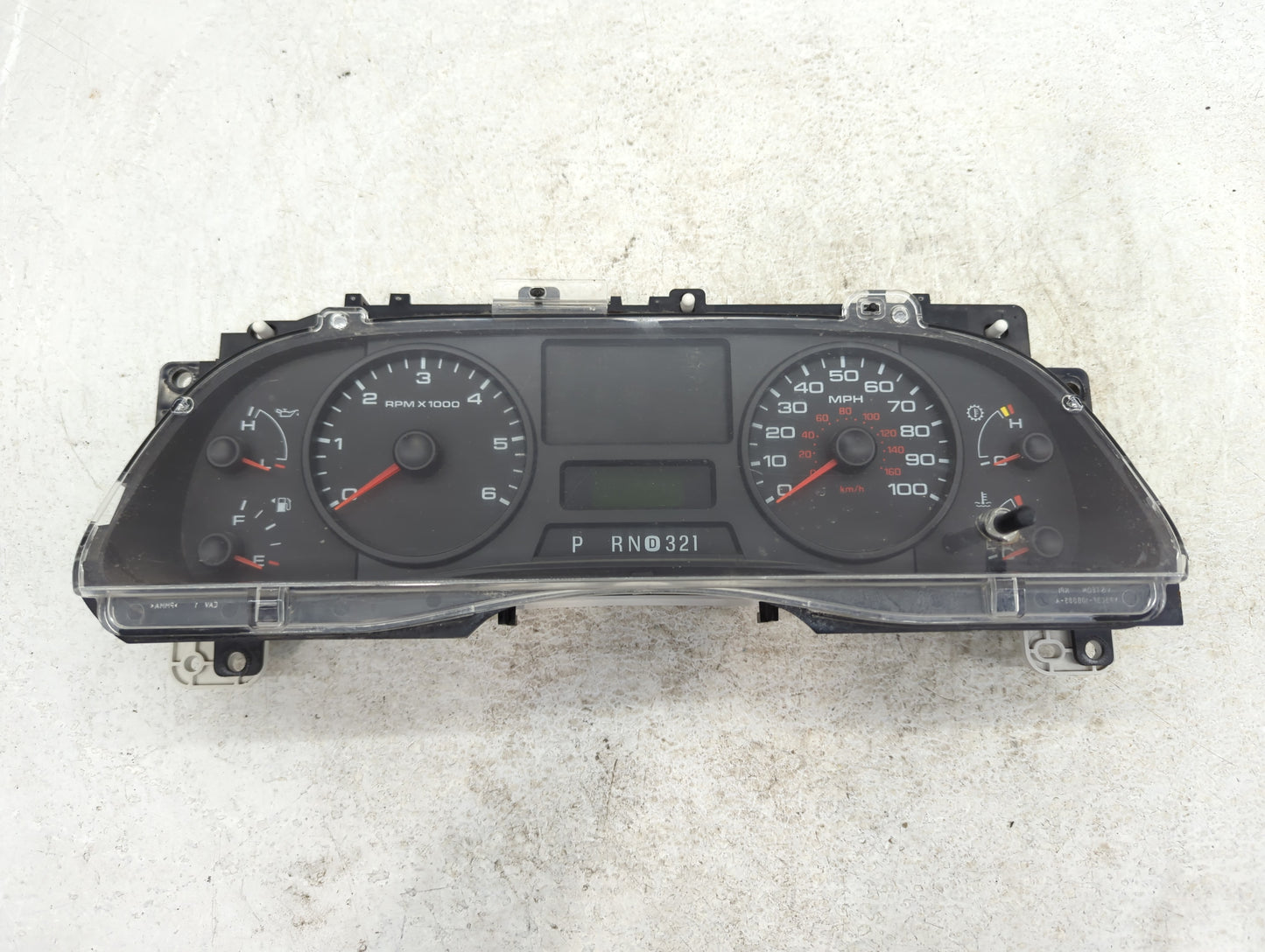 2005 Ford F-250 Super Duty Instrument Cluster Speedometer Gauges P/N:5C3F-10A855-AB Fits OEM Used Auto Parts - Oemusedautopa