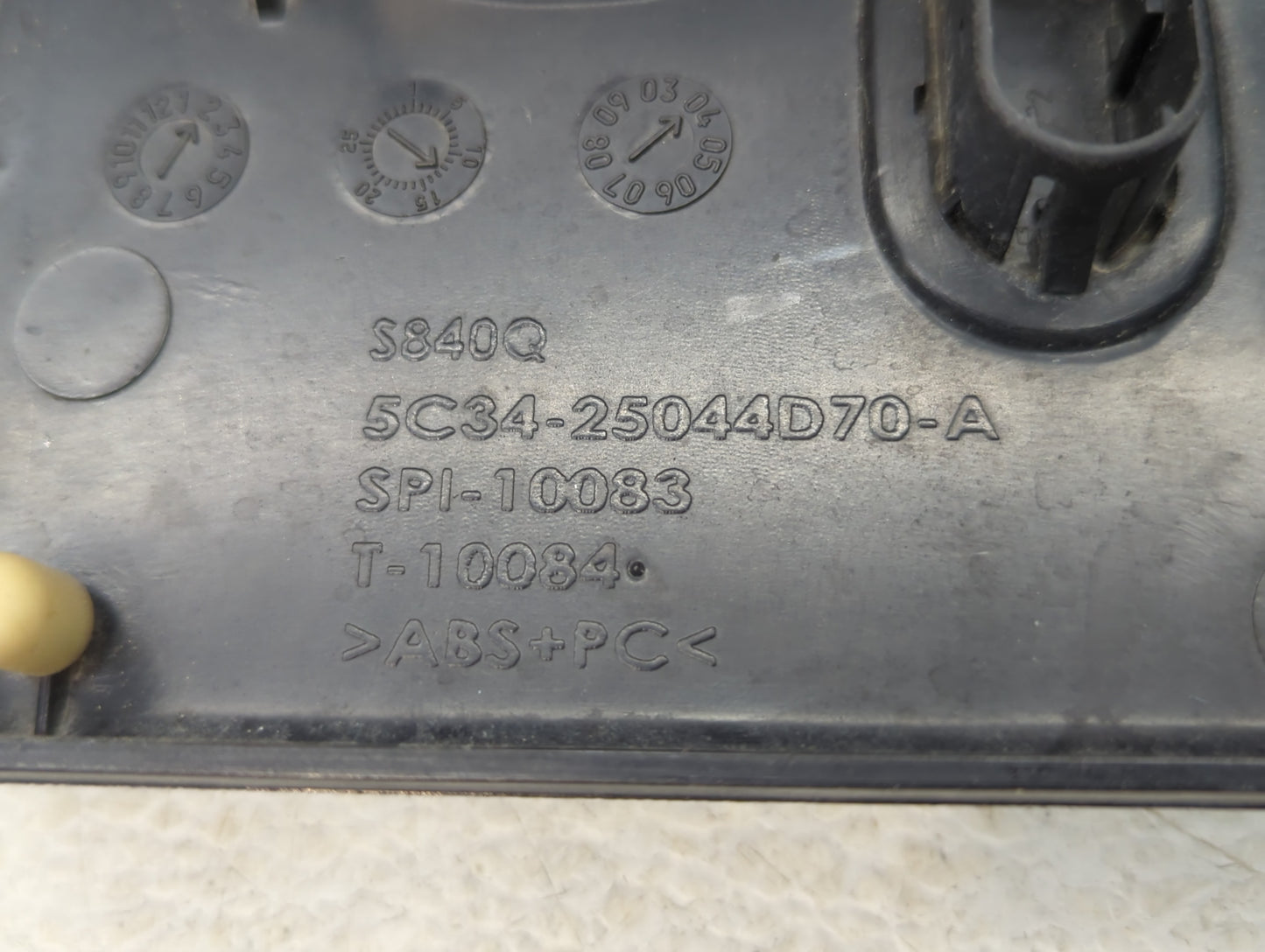 2005 Ford F-250 Super Duty Climate Control Module Temperature AC/Heater Replacement P/N:5C34-25044D70-A Fits OEM Used Auto P