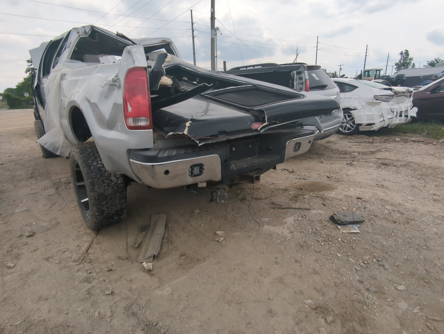 1999-2007 Ford F-250 Super Duty Rear Bumper Assembly Oem - Oemusedautoparts1.com