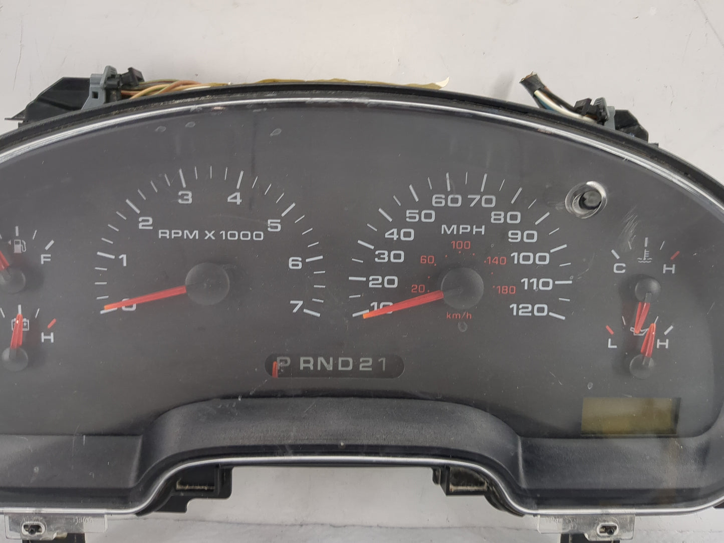 2005 Ford F150 Instrument Cluster Speedometer Gauges P/N:5L34-10849-AN 3206239 Miles: Fits OEM Used Auto Parts - Oemusedauto