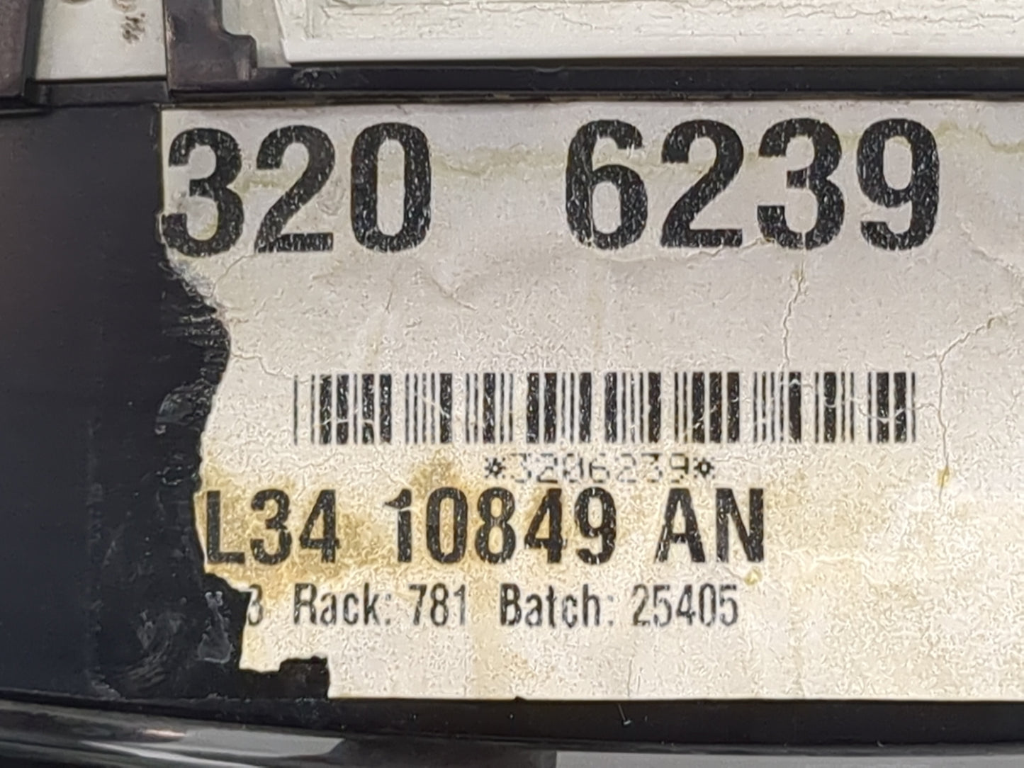2005 Ford F150 Instrument Cluster Speedometer Gauges P/N:5L34-10849-AN 3206239 Miles: Fits OEM Used Auto Parts - Oemusedauto