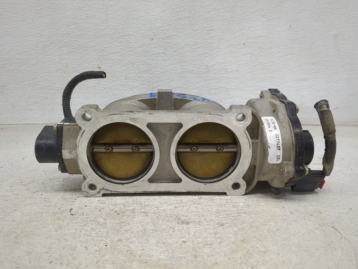 2005 Ford F250sd Throttle Body P/N:5C3E-BA 0277437 Fits Fits 2006 2007 2008 2009 2010 2011 2012 2013 2014 2015 2016 2017 201