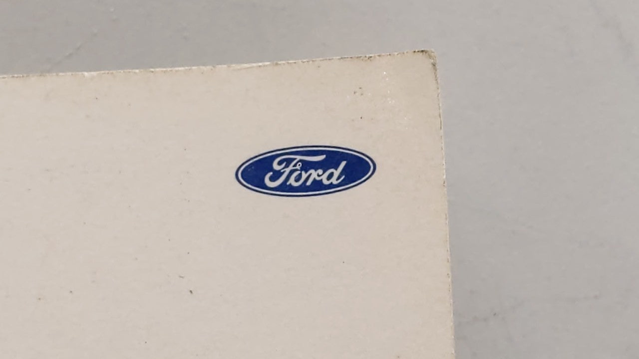 2005 Ford Five Hundred Owners Manual Book Guide OEM Used Auto Parts - Oemusedautoparts1.com