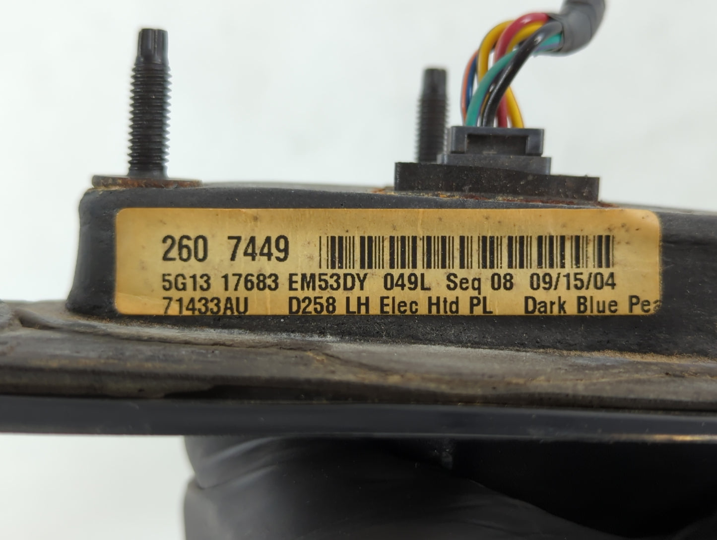 2005-2007 Ford Five Hundred Side Mirror Replacement Driver Left View Door Mirror P/N:5G13 17683 260 7449 Fits Fits 2005 2006