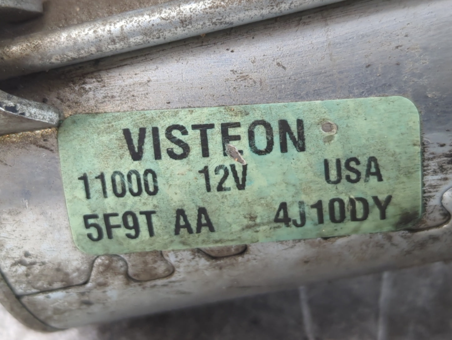 2005-2007 Ford Five Hundred Car Starter Motor Solenoid OEM P/N:5F9T AA 4J10DY Fits Fits 2005 2006 2007 OEM Used Auto Parts -