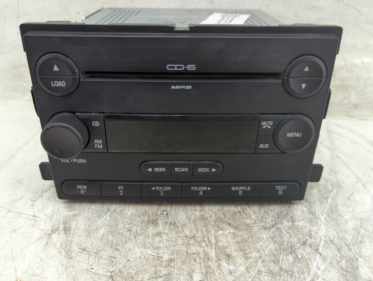 2005 Ford Focus Radio AM FM Cd Player Receiver Replacement P/N:4S4T-18C815-AH 4S4T-18C869-AF Fits OEM Used Auto Parts - Oemu
