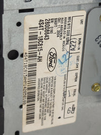 2005 Ford Focus Radio AM FM Cd Player Receiver Replacement P/N:4S4T-18C815-AH 4S4T-18C869-AF Fits OEM Used Auto Parts - Oemu