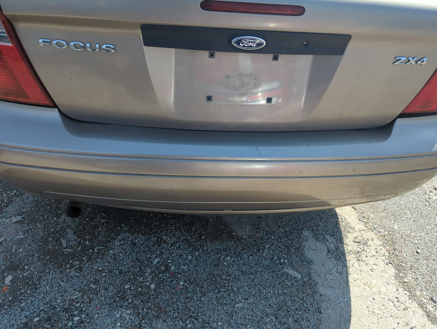 2005-2007 Ford Focus Rear Bumper Assembly Oem - Oemusedautoparts1.com