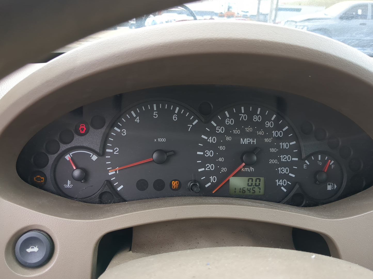 2005 Ford Focus Instrument Cluster Speedometer Gauges Miles:116K Fits OEM Used Auto Parts - Oemusedautoparts1.com