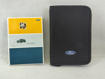 2005 Ford Freestar Owners Manual Book Guide P/N:5F2J-19A321-FB OEM Used Auto Parts