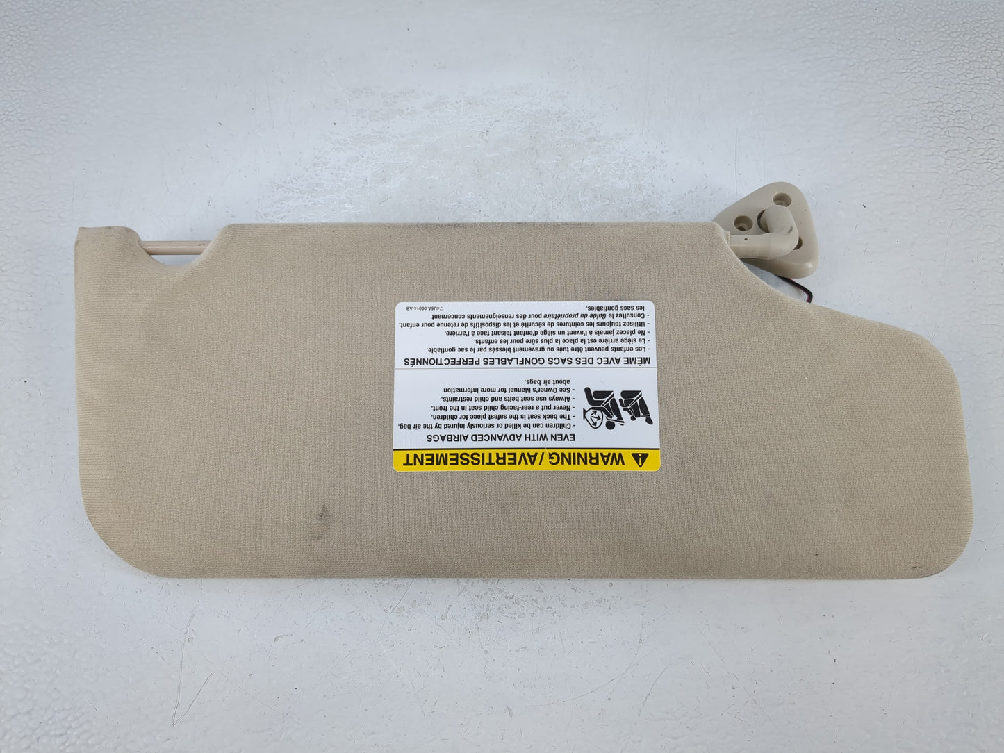 2005-2007 Ford Freestyle Sun Visor Shade Replacement Driver Left Mirror Fits Fits 2005 2006 2007 OEM Used Auto Parts - Oemus