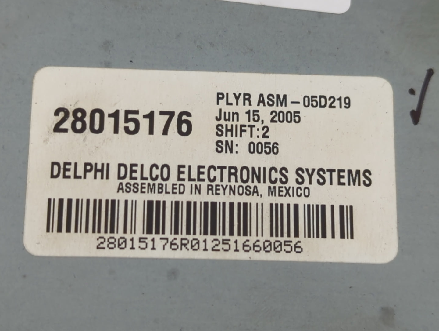 2005-2007 Ford Freestyle Information Display Screen - Oemusedautoparts1.com