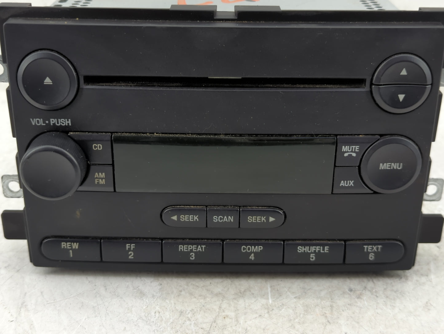 2005 Ford Freestyle Radio AM FM Cd Player Receiver Replacement P/N:5F9T-18C869-AG Fits OEM Used Auto Parts - Oemusedautopart