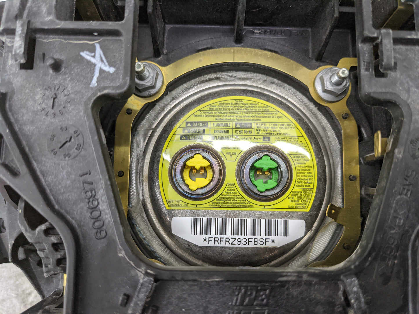 2005-2007 Ford Freestyle Air Bag Driver Left Steering Wheel Mounted 1477649 - Oemusedautoparts1.com