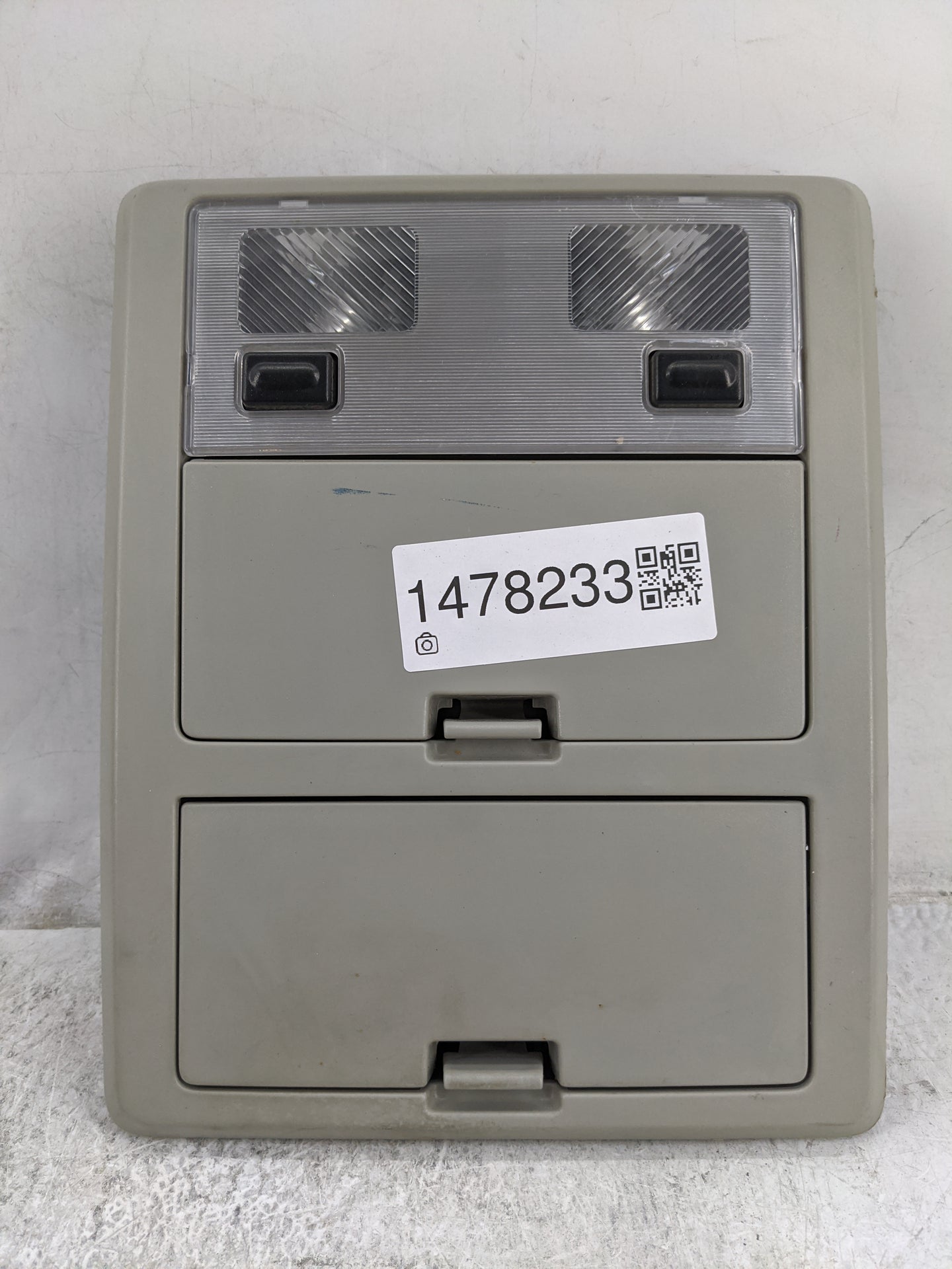 2005-2007 Ford Freestyle Overhead Roof Console Gray - Oemusedautoparts1.com