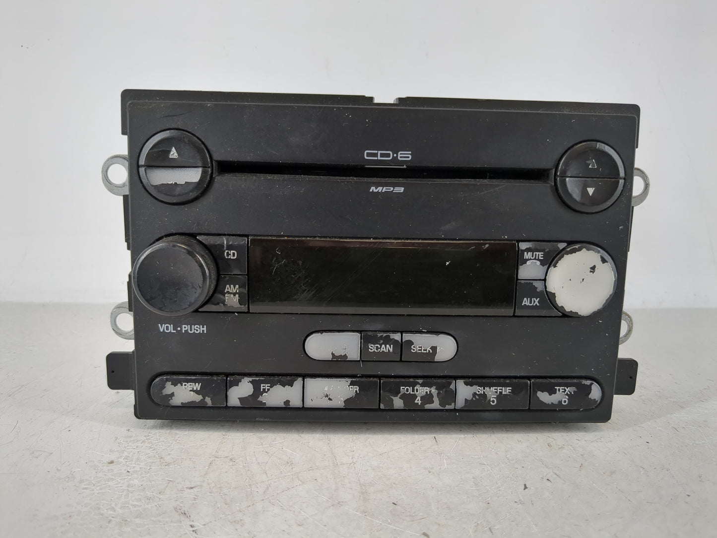 2005 Ford Freestyle Radio AM FM Cd Player Receiver Replacement P/N:5F9T-18C815-GB Fits OEM Used Auto Parts - Oemusedautopart