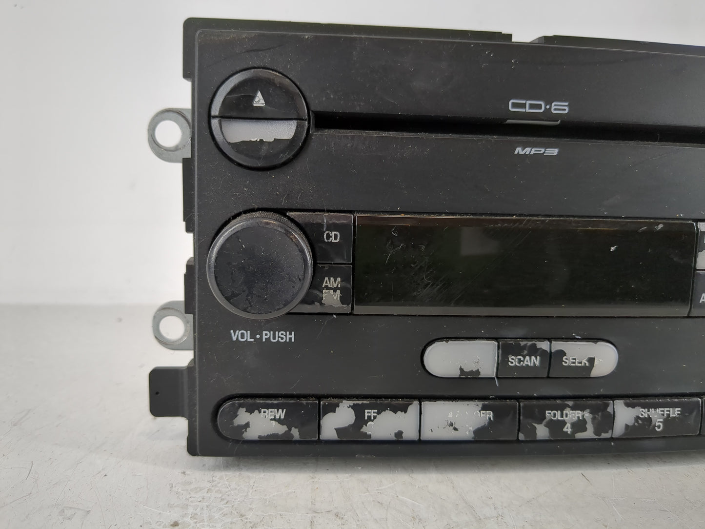 2005 Ford Freestyle Radio AM FM Cd Player Receiver Replacement P/N:5F9T-18C815-GB Fits OEM Used Auto Parts - Oemusedautopart