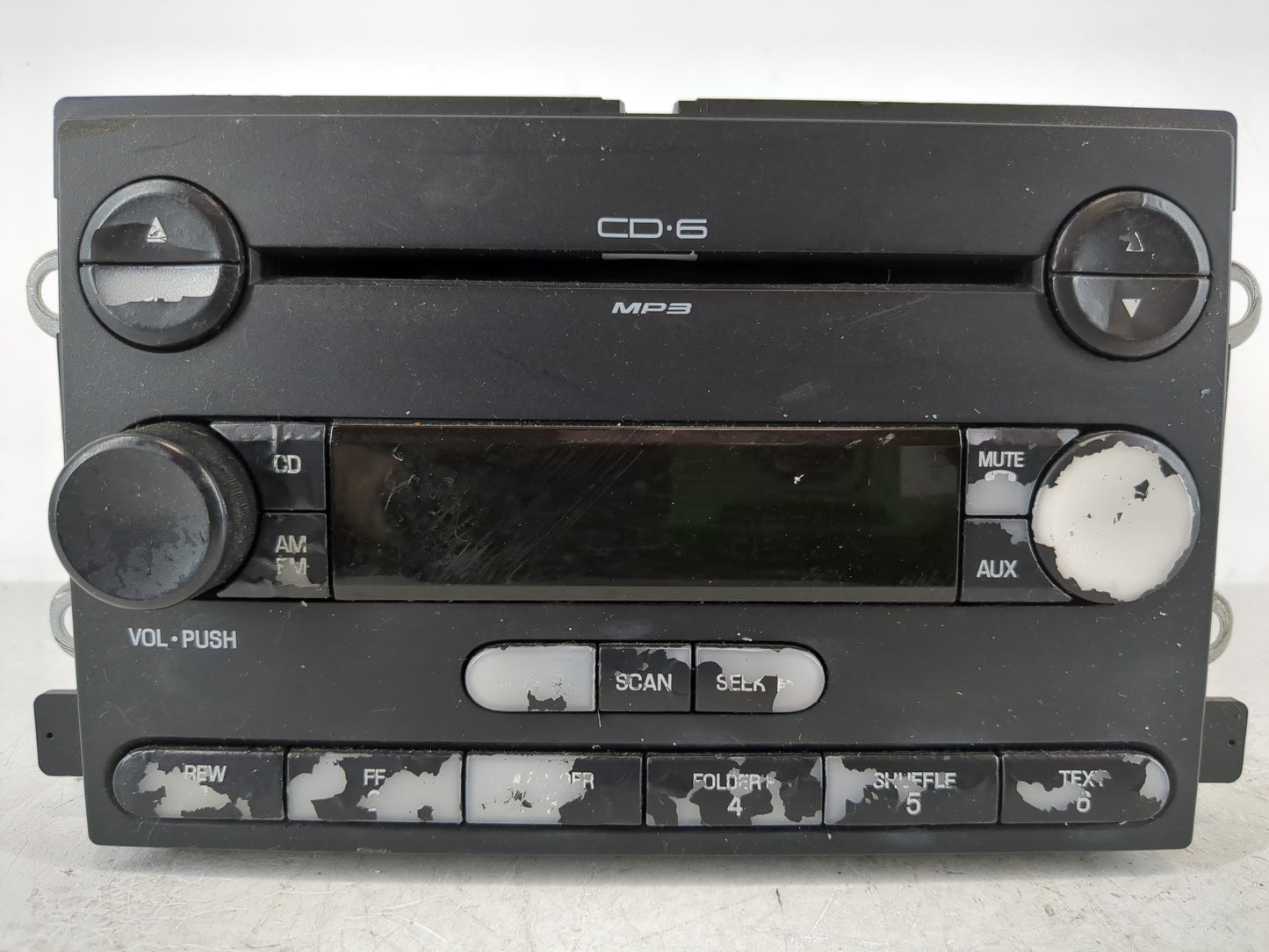 2005 Ford Freestyle Radio AM FM Cd Player Receiver Replacement P/N:5F9T-18C815-GB Fits OEM Used Auto Parts - Oemusedautopart