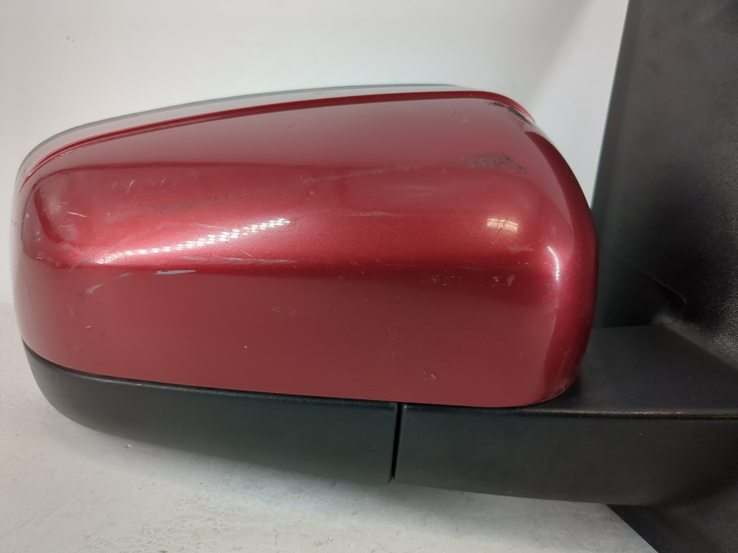2005-2007 Ford Freestyle Passenger Right Side View Manual Door Mirror Red - Oemusedautoparts1.com