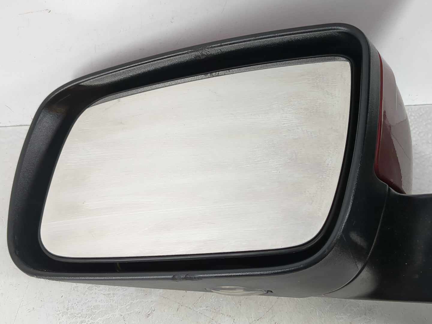 2005-2007 Ford Freestyle Driver Left Side View Manual Door Mirror Red - Oemusedautoparts1.com