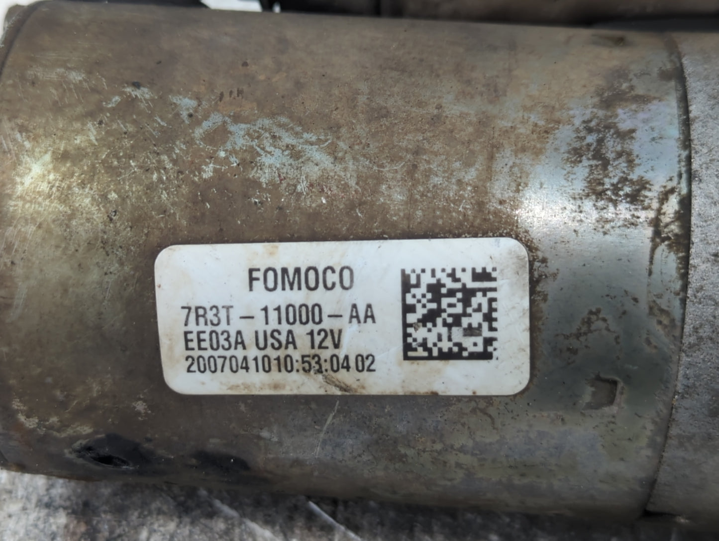 2005-2010 Ford Mustang Car Starter Motor Solenoid OEM P/N:7R3T-11000-AA Fits OEM Used Auto Parts - Oemusedautoparts1.com