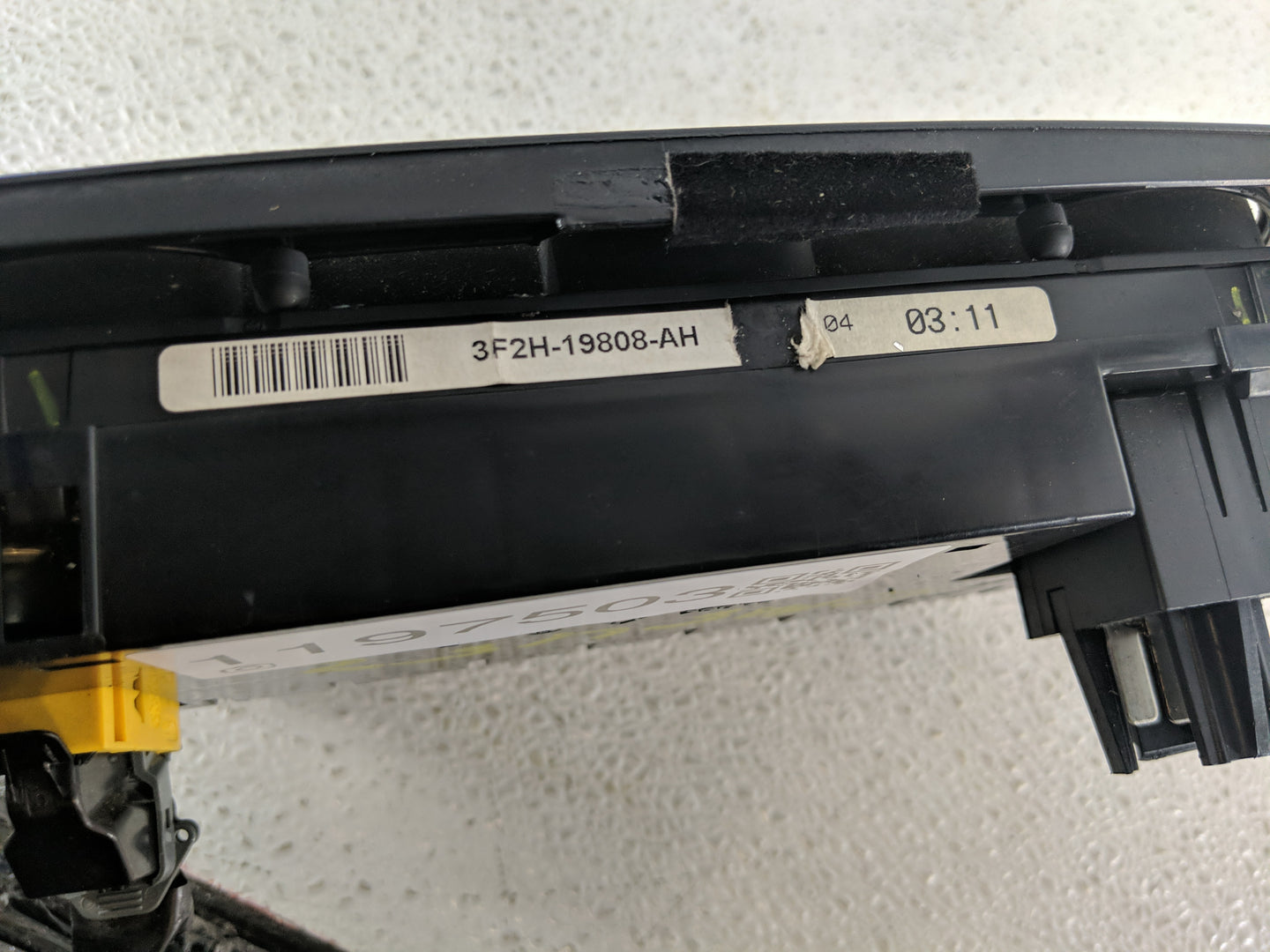 2005-2009 Ford Mustang Climate Control Module Temperature AC/Heater Replacement P/N:3F2H-19808-AH Fits OEM Used Auto Parts -