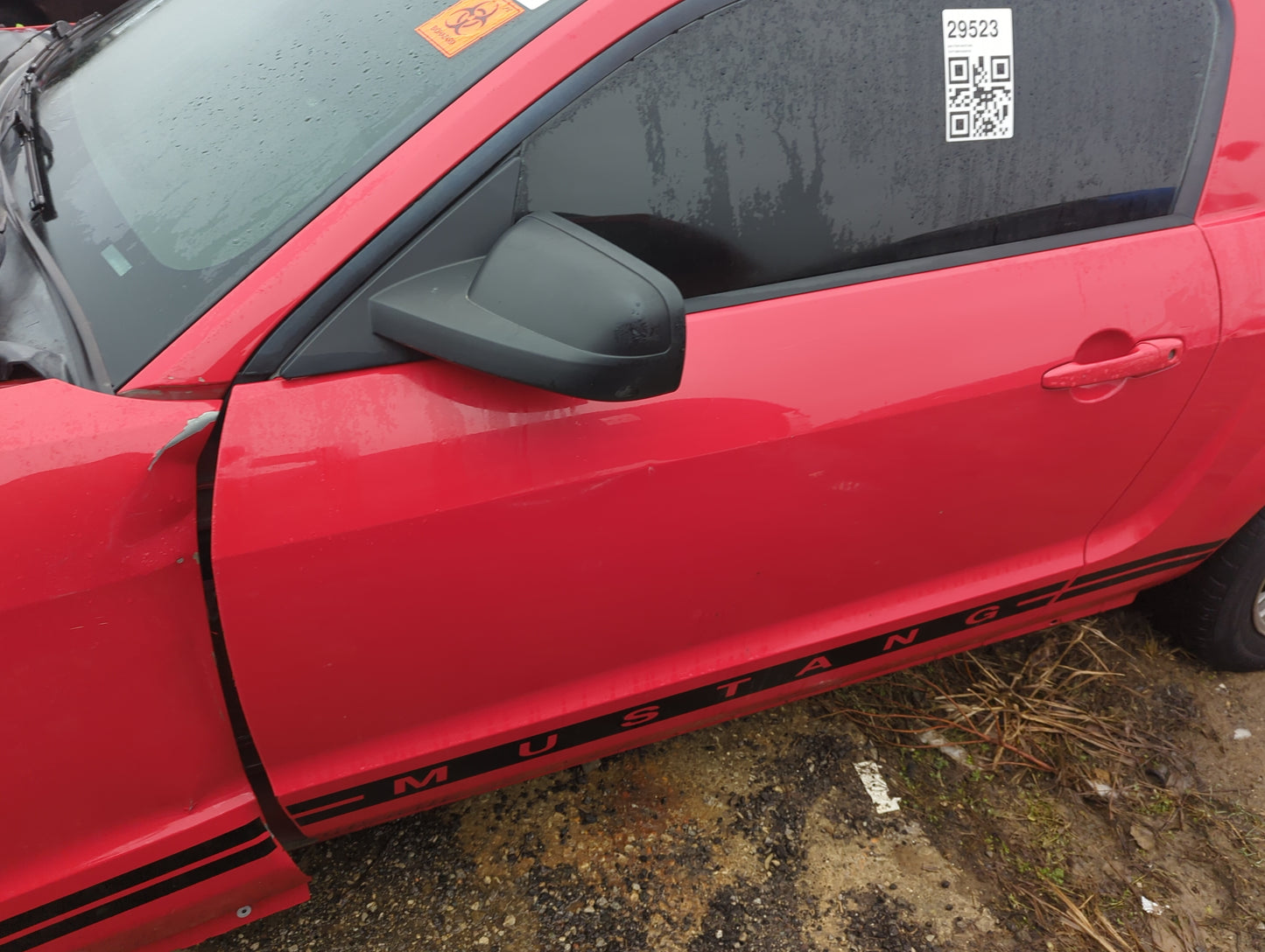 2005-2009 Ford Mustang Driver Front Door Oem - Oemusedautoparts1.com