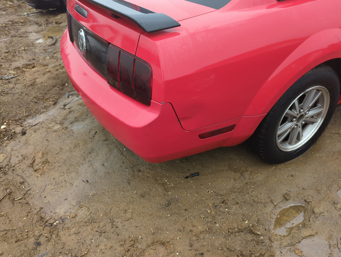 2005-2009 Ford Mustang Rear Bumper Assembly Oem - Oemusedautoparts1.com