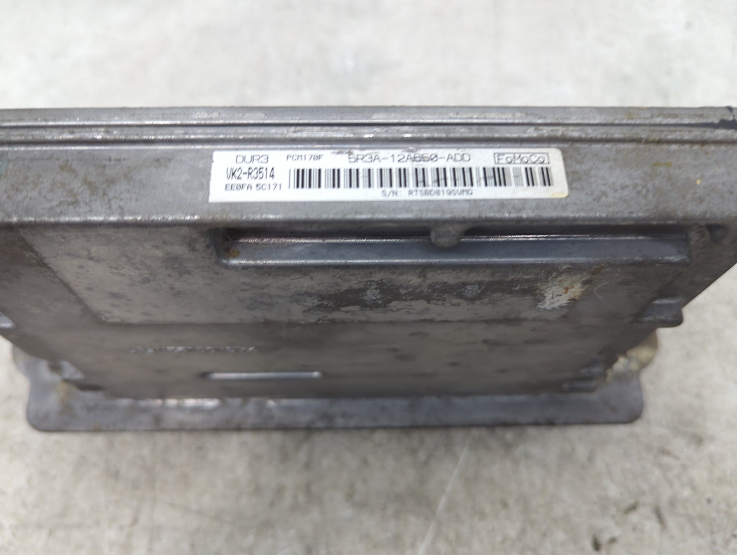 2005-2006 Ford Mustang PCM Engine Control Computer ECU ECM PCU OEM P/N:5R3A-12A650-ADD VK2-R3514 Fits Fits 2005 2006 OEM Use