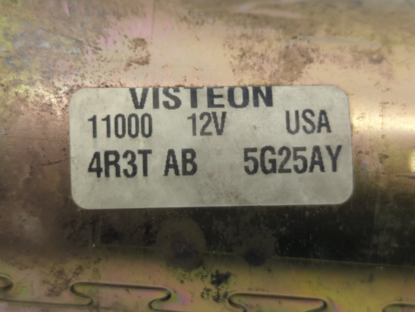 2005-2010 Ford Mustang Car Starter Motor Solenoid OEM P/N:4R3T-11000-AB Fits Fits 2005 2006 2007 2008 2009 2010 OEM Used Aut