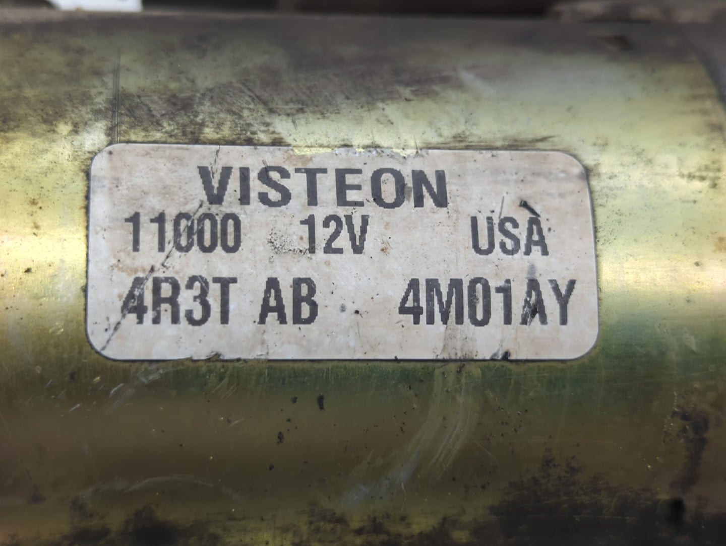 2005-2010 Ford Mustang Car Starter Motor Solenoid OEM P/N:4R3T 11000 AB Fits Fits 2005 2006 2007 2008 2009 2010 OEM Used Aut