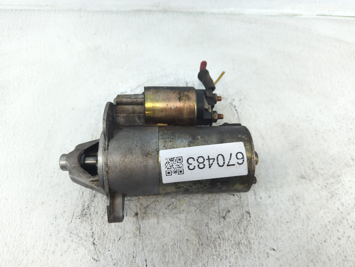 2005-2010 Ford Mustang Car Starter Motor Solenoid OEM P/N:4R3T 11000 AB Fits Fits 2005 2006 2007 2008 2009 2010 OEM Used Aut