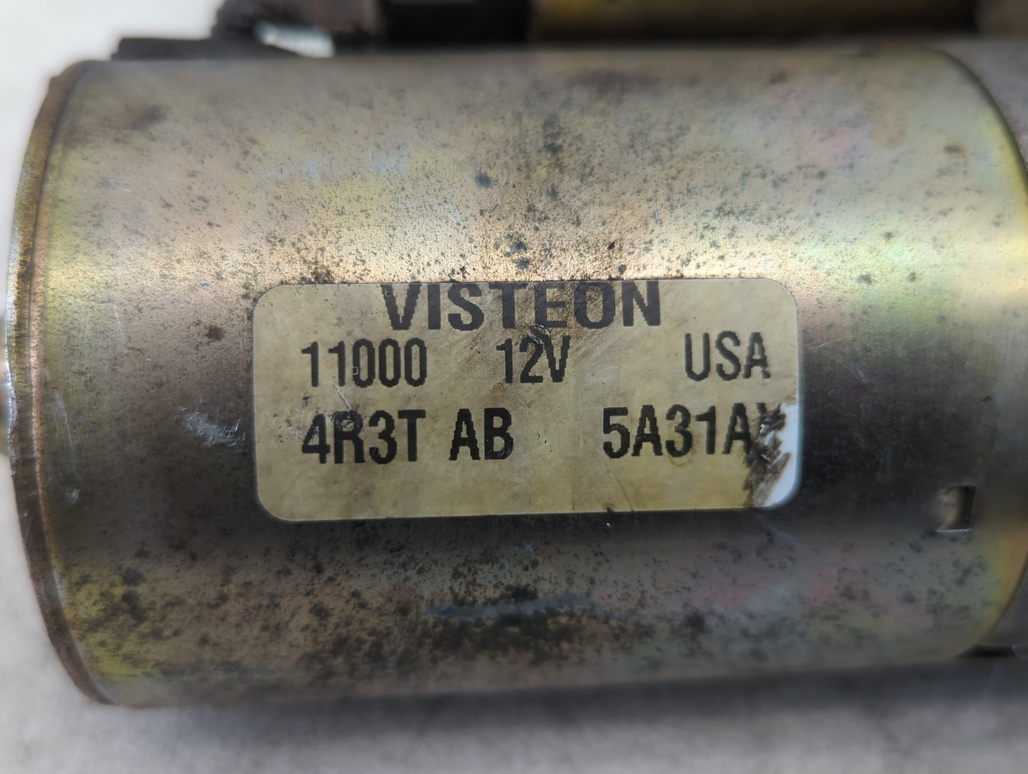 2005-2010 Ford Mustang Car Starter Motor Solenoid OEM P/N:11000 12V 4R3T AB 5A31A Fits OEM Used Auto Parts - Oemusedautopart