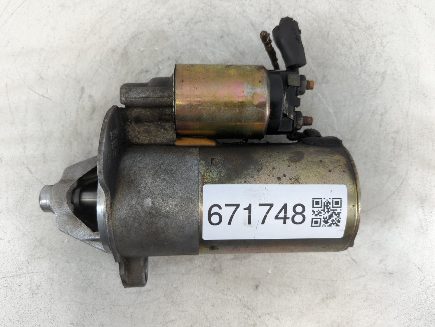 2005-2010 Ford Mustang Car Starter Motor Solenoid OEM P/N:11000 12V 4R3T AB 5A31A Fits OEM Used Auto Parts - Oemusedautopart