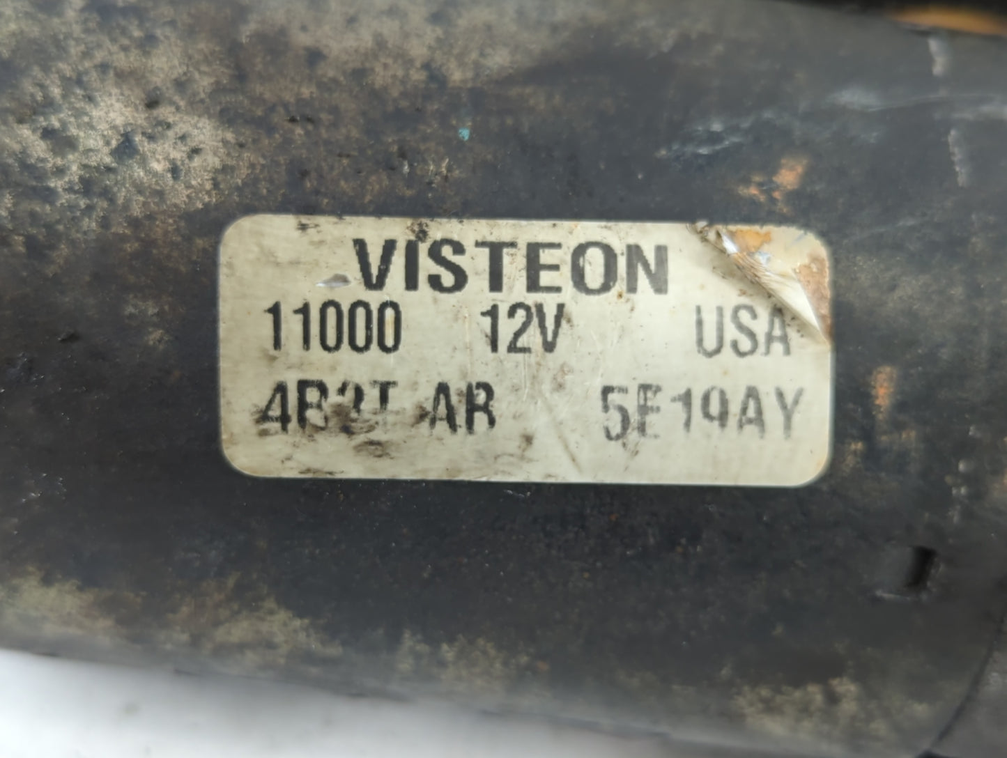 2005-2010 Ford Mustang Car Starter Motor Solenoid OEM P/N:4B2T AB 11000 12V Fits OEM Used Auto Parts - Oemusedautoparts1.com