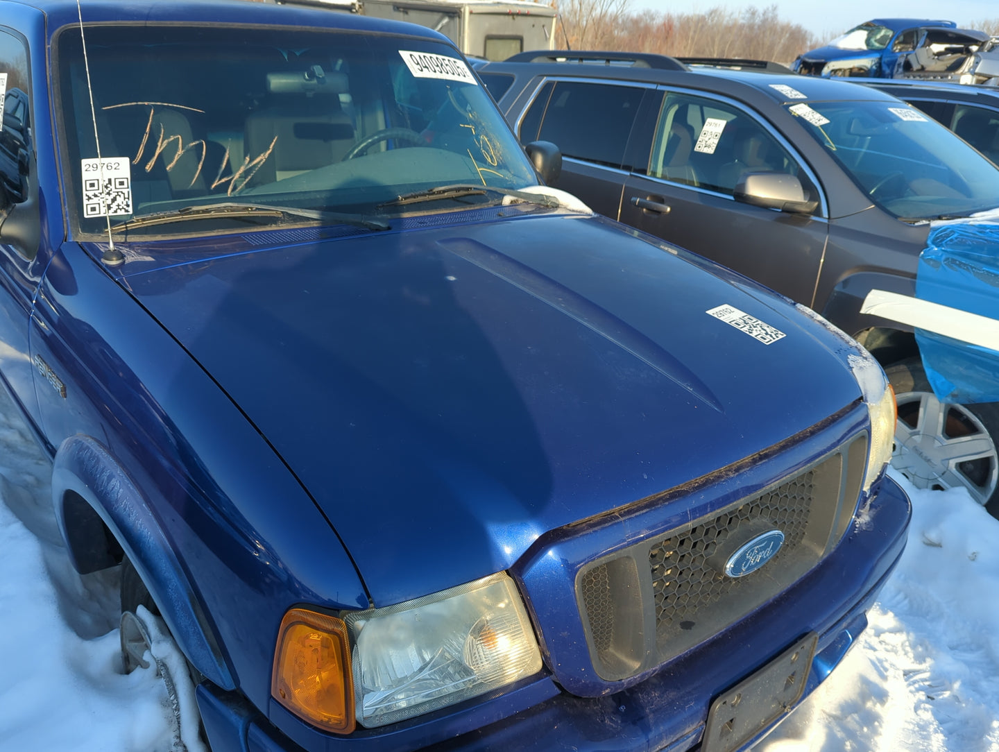 2004-2011 Ford Ranger Hood Oem - Oemusedautoparts1.com
