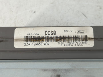 2005 Ford Ranger PCM Engine Control Computer ECU ECM PCU OEM P/N:5L5A-12A650-ADA Fits OEM Used Auto Parts