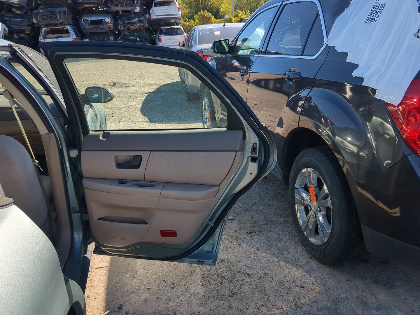 2000-2007 Ford Taurus Passenger Rear Door Oem - Oemusedautoparts1.com