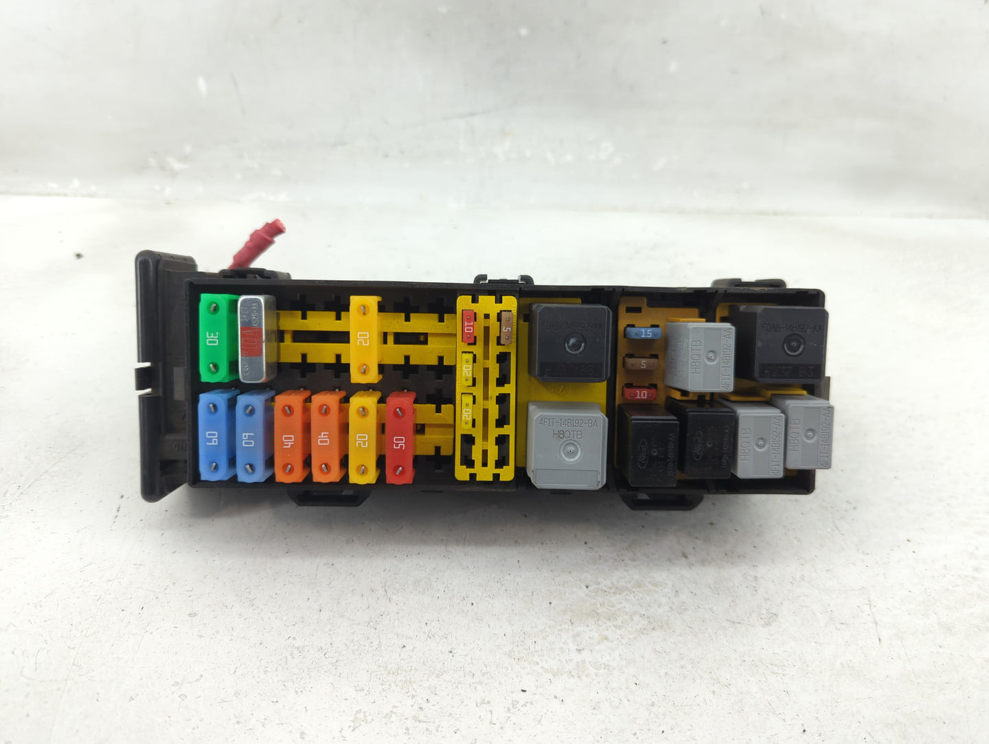 2005-2007 Ford Taurus Fusebox Fuse Box Panel Relay Module P/N:YF1T-14A003-A Fits Fits 2005 2006 2007 OEM Used Auto Parts - O