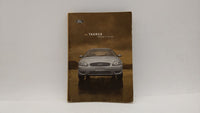 2005 Ford Taurus Owners Manual Book Guide OEM Used Auto Parts - Oemusedautoparts1.com
