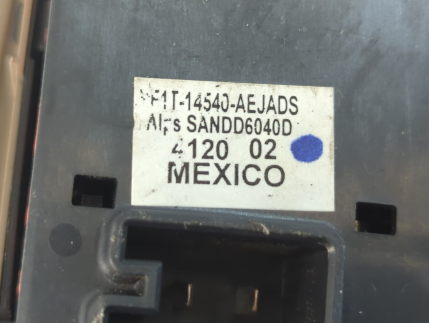 2000-2007 Ford Taurus Master Power Window Switch Replacement Driver Side Left P/N:F1T-14540-AEJADS Fits OEM Used Auto Parts 