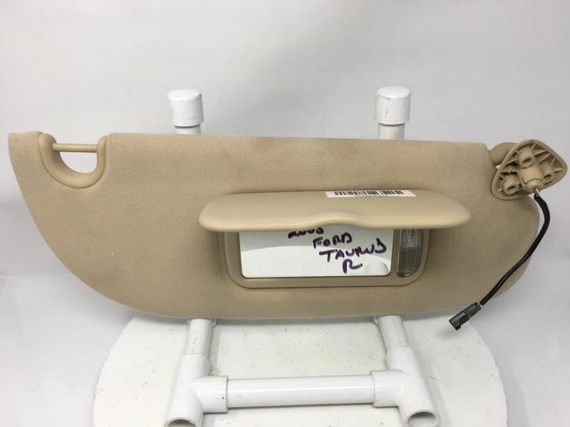 2005 Ford Taurus Sun Visor Shade Replacement Passenger Right Mirror Fits Fits 2004 2006 2007 OEM Used Auto Parts - Oemusedau
