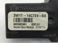 2005 Ford Thunderbird PCM Engine Control Computer ECU ECM PCU OEM P/N:3W1T-14C724-BA Fits Fits 2008 OEM Used Auto Parts - Oe