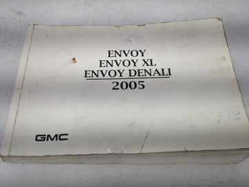 2005 Gmc Envoy Owners Manual Book Guide OEM Used Auto Parts - Oemusedautoparts1.com