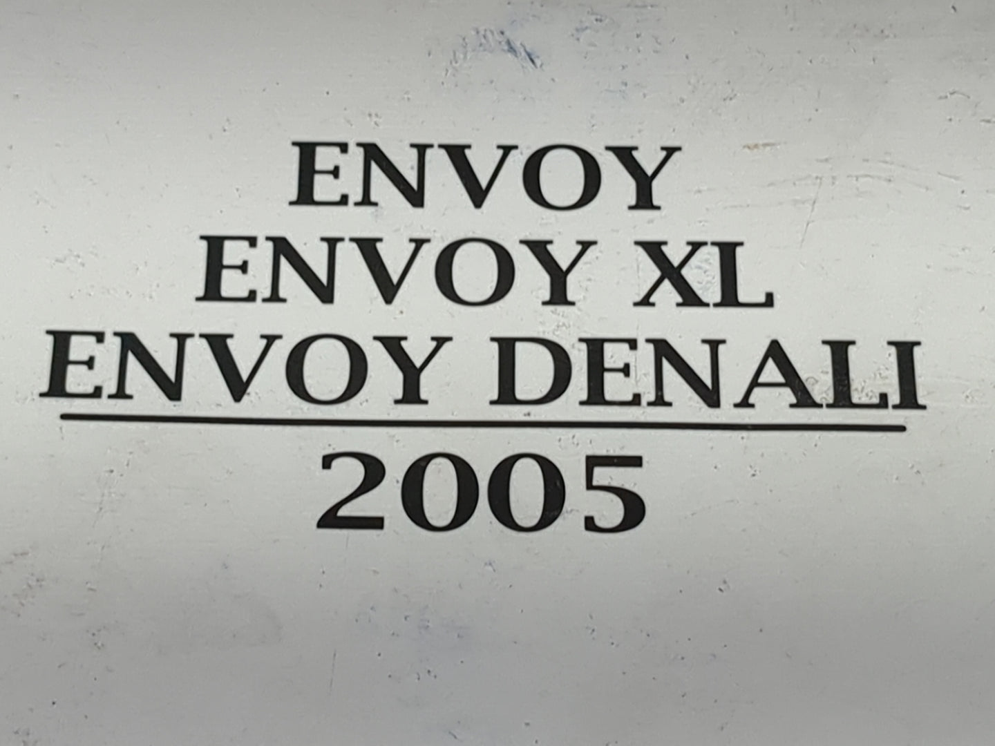 2005 Gmc Envoy Owners Manual Book Guide OEM Used Auto Parts - Oemusedautoparts1.com