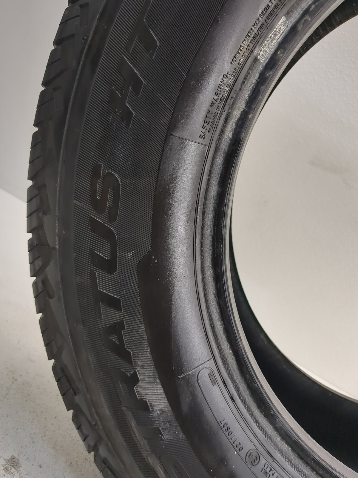 Used Tire 245/65R17 MASTERCRAFT STRATUS AS 107T - Tread Depth 6/32 - Oemusedautoparts1.com