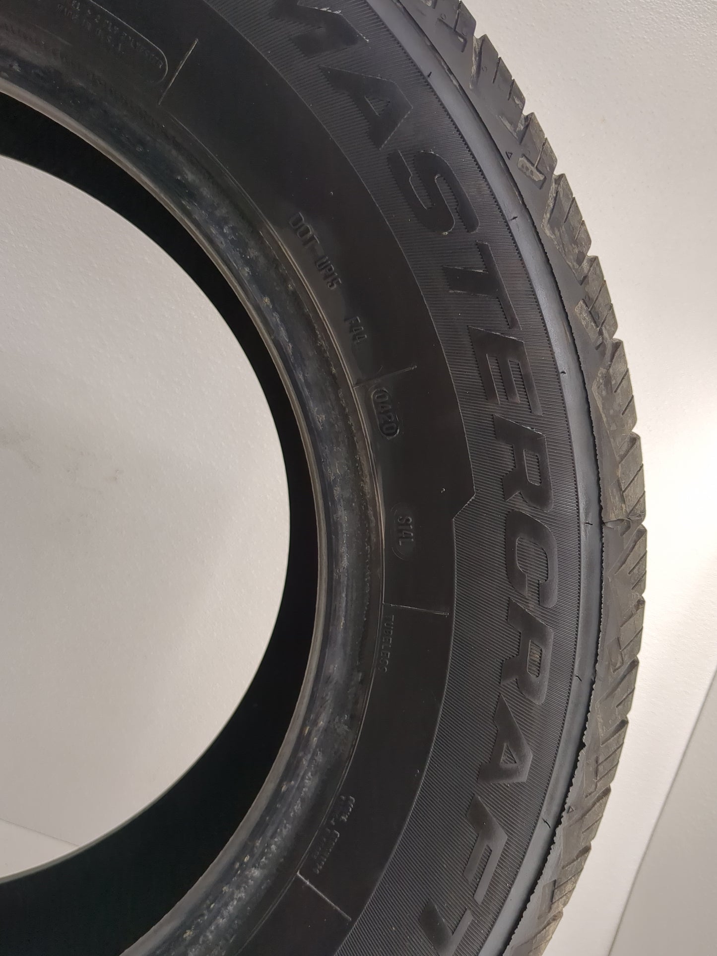 Used Tire 245/65R17 MASTERCRAFT STRATUS AS 107T - Tread Depth 6/32 - Oemusedautoparts1.com