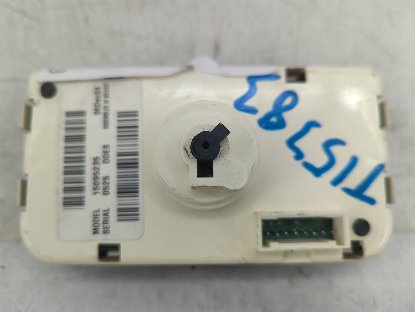 2002-2009 Gmc Envoy Climate Control Module Temperature AC/Heater Replacement P/N:15095235 Fits OEM Used Auto Parts - Oemused